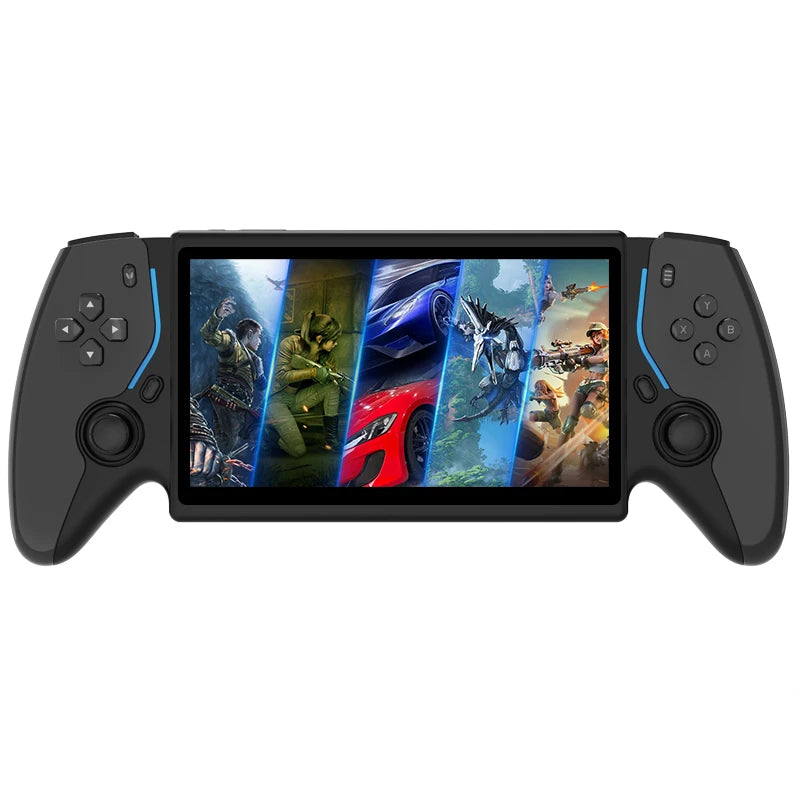 Consola de juegos portátil HD de 7 pulgadas, más de 15000 juegos integrados, más de 20 idiomas, batería de larga duración, regalos de juegos