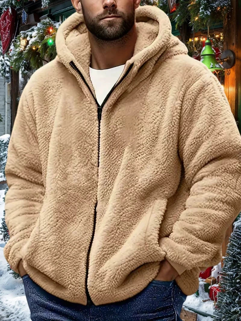 Chaqueta con Cremallera para Hombre — Casual Otoño/Invierno