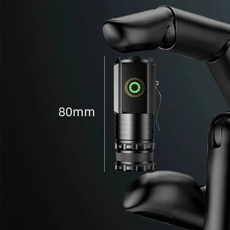 Mini Linterna LED de Aluminio EDC para Senderismo