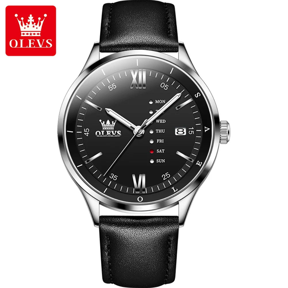Reloj de Cuarzo OLEVS 2931 para Hombre con Movimiento Japonés