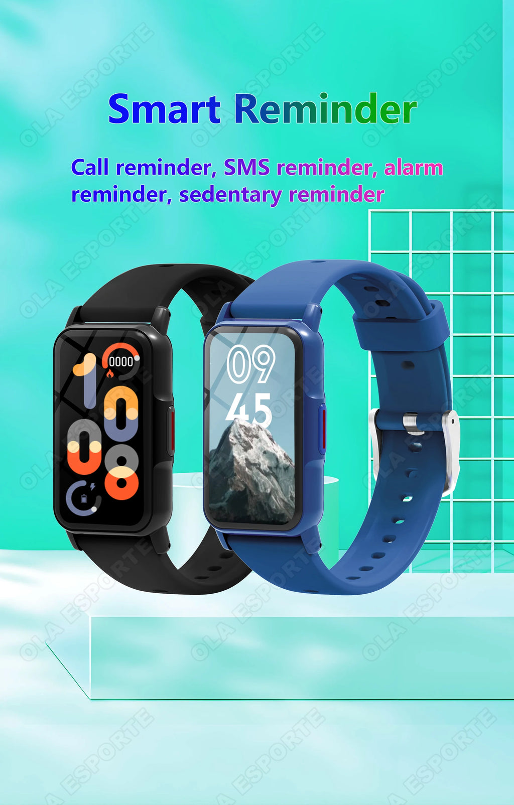 Reloj Inteligente Monitor Cardíaco IP68 Deportes