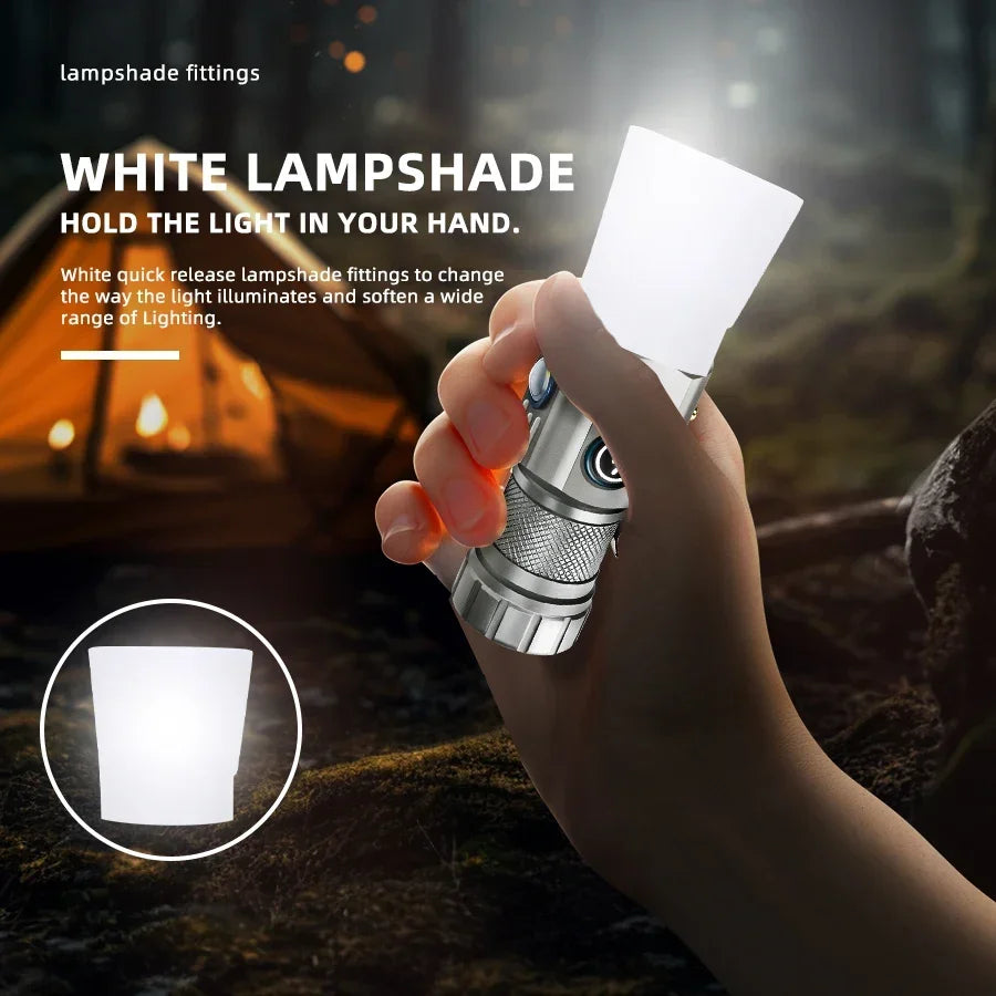 Mini Linterna LED Llavero EDC Táctica para Camping