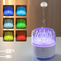 Humidificador de aire para dormitorio, difusores de aromaterapia ultrasónicos giratorios de hierba marina de 280ML, generador de niebla, aroma de aceite esencial de fragancia