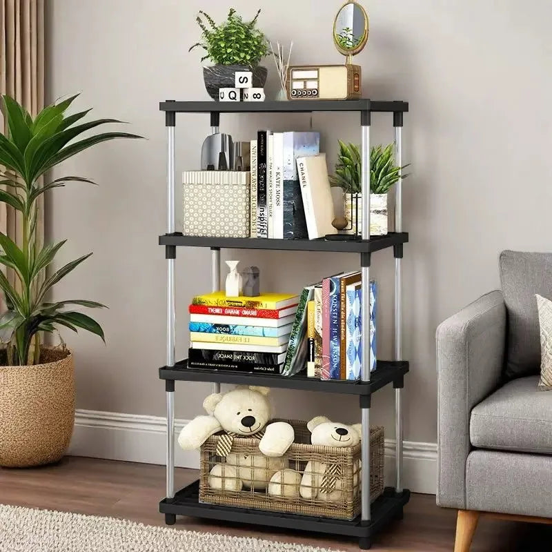 Estante organizador de cuatro niveles para cocina y baño