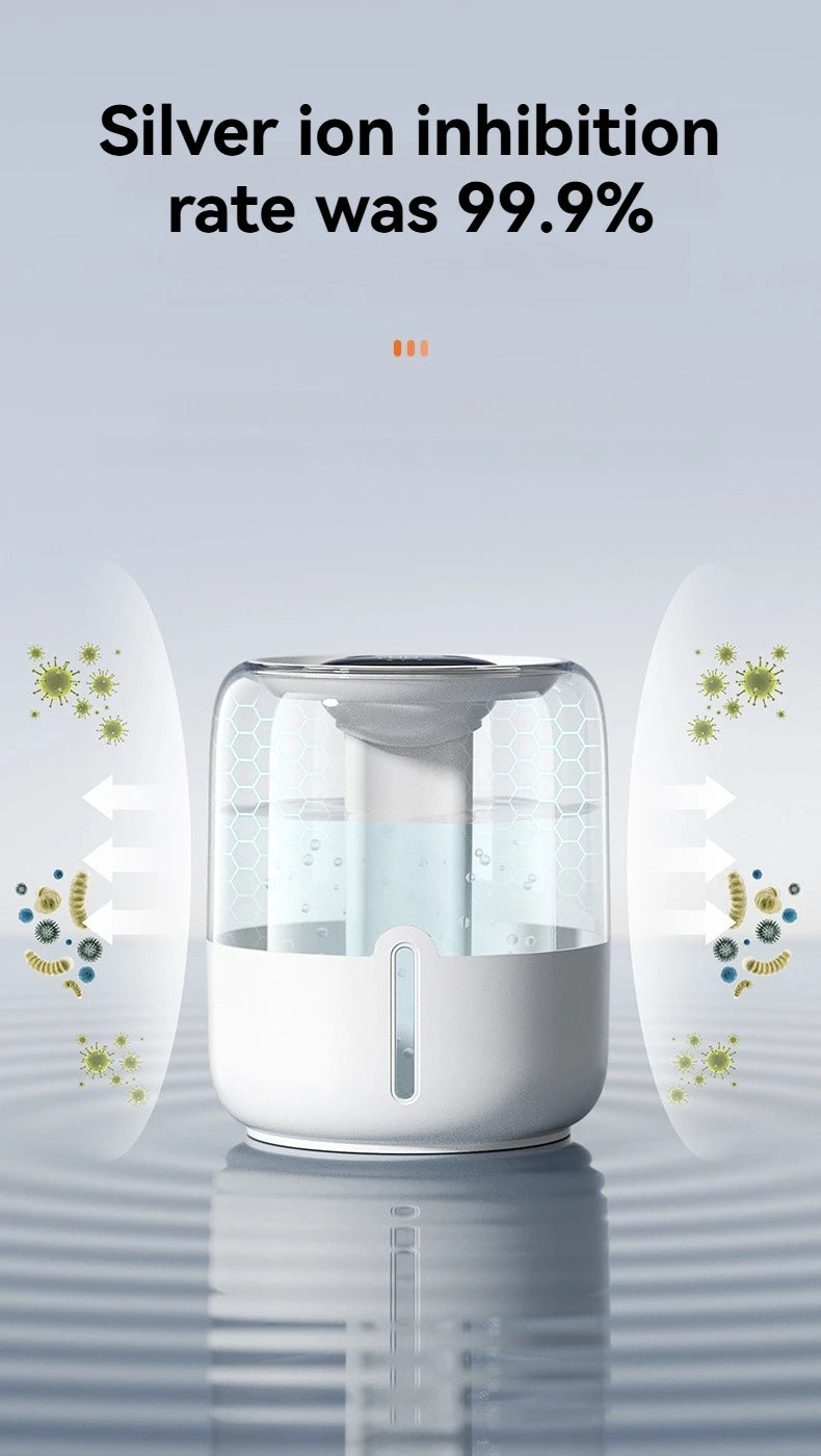Humidificador de aire grande de 4,8l, difusor de Aroma eléctrico USB, purificador de aceites esenciales, generador de niebla de aromaterapia, luces para coche, hogar y dormitorio