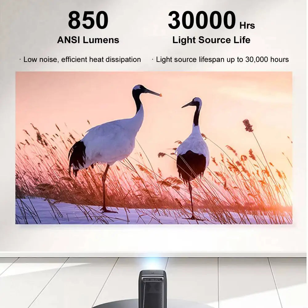 Proyector Lenovo T100 4K Full HD 1080P con Android Smart TV y cine en casa
