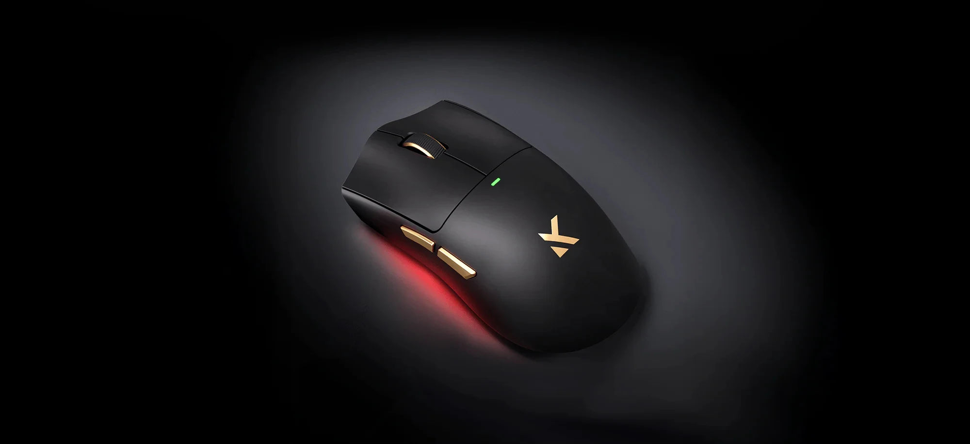 MCHOSE K7-ratón Ultra inalámbrico para juegos PAW3950, doble tasa de orollamiento de 8K, base de carga inalámbrica magnética ligera, para deportes y oficina