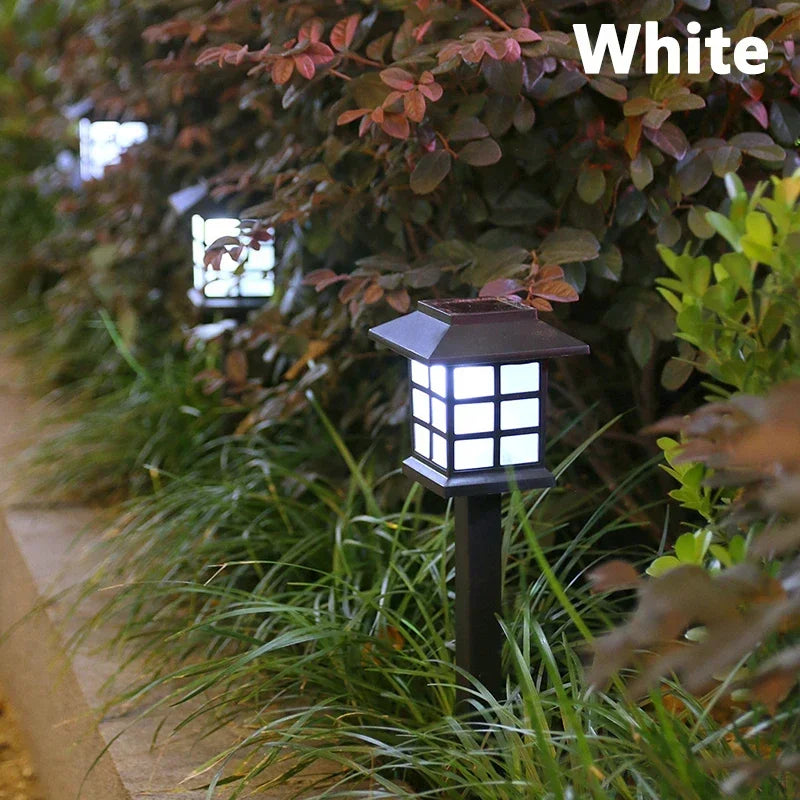Luces LED solares para caminos, pasarela impermeable para exteriores, decoración de jardín, farola para paisaje, Patio, entrada, 2/4/6/8 Uds.