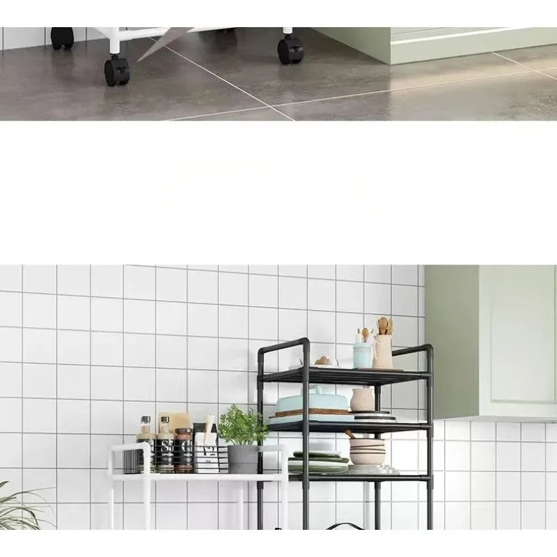 Carrito de almacenamiento multinivel para cocina y baño