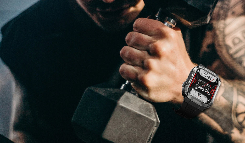 Reloj Inteligente con Monitor de Actividad Física y Bluetooth