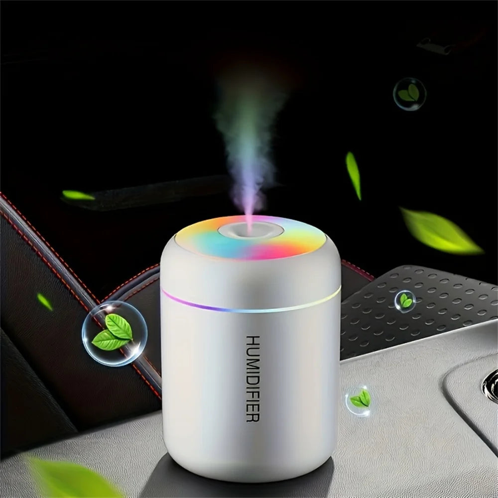 Humidificador Difusor Aromático con Luz de Ambiente