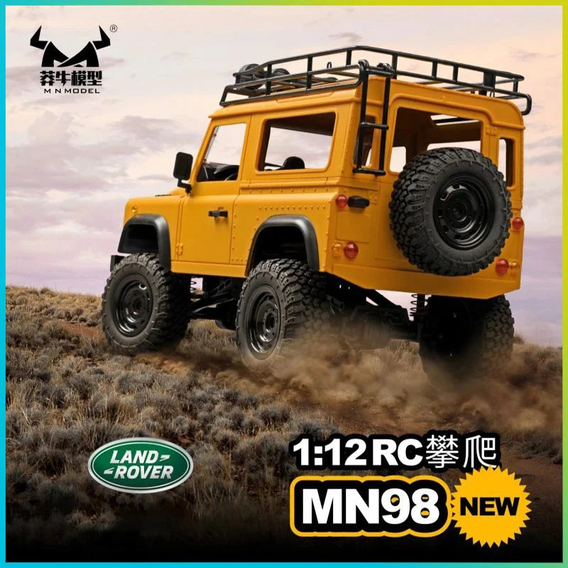 Escala 1:12 MN modelo RTR versión WPL RC coche 2,4G 4WD MN99S RC Rock Crawler MN98 MN99 Defender Pickup camión de Control remoto Juguetes
