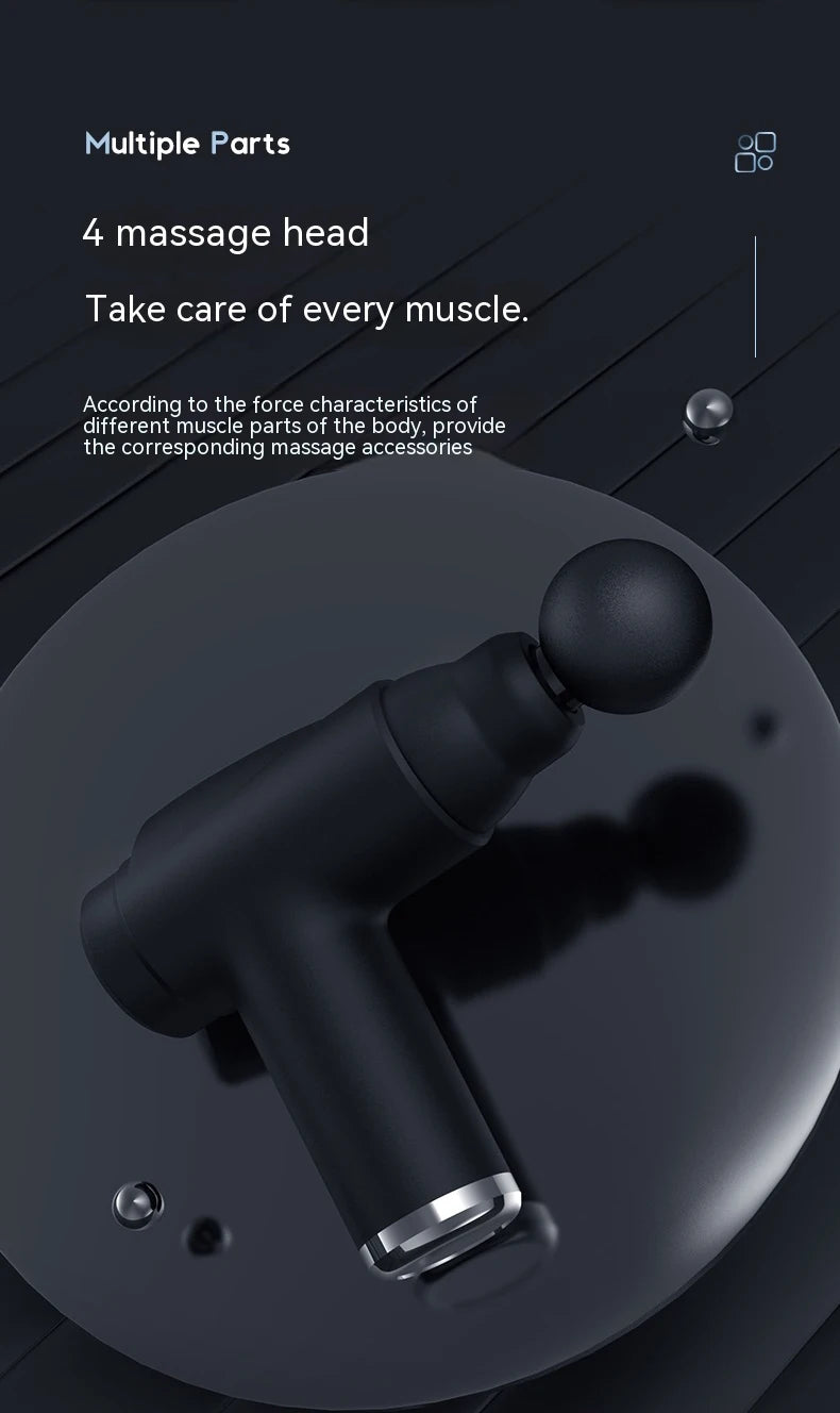 Pistola de masaje eléctrica, masajeador Facial de tejido profundo, 99 niveles, brazos, espalda, pierna, relajación muscular para cuerpo, espalda, brazo, deporte, Fitness