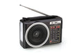 Radio portátil FM/AM/SW solar de emergencia con altavoz Bluetooth
