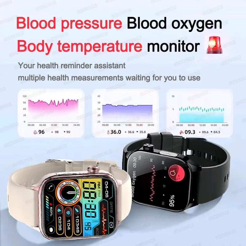 Reloj Inteligente ECG Diagnóstico de Salud IA