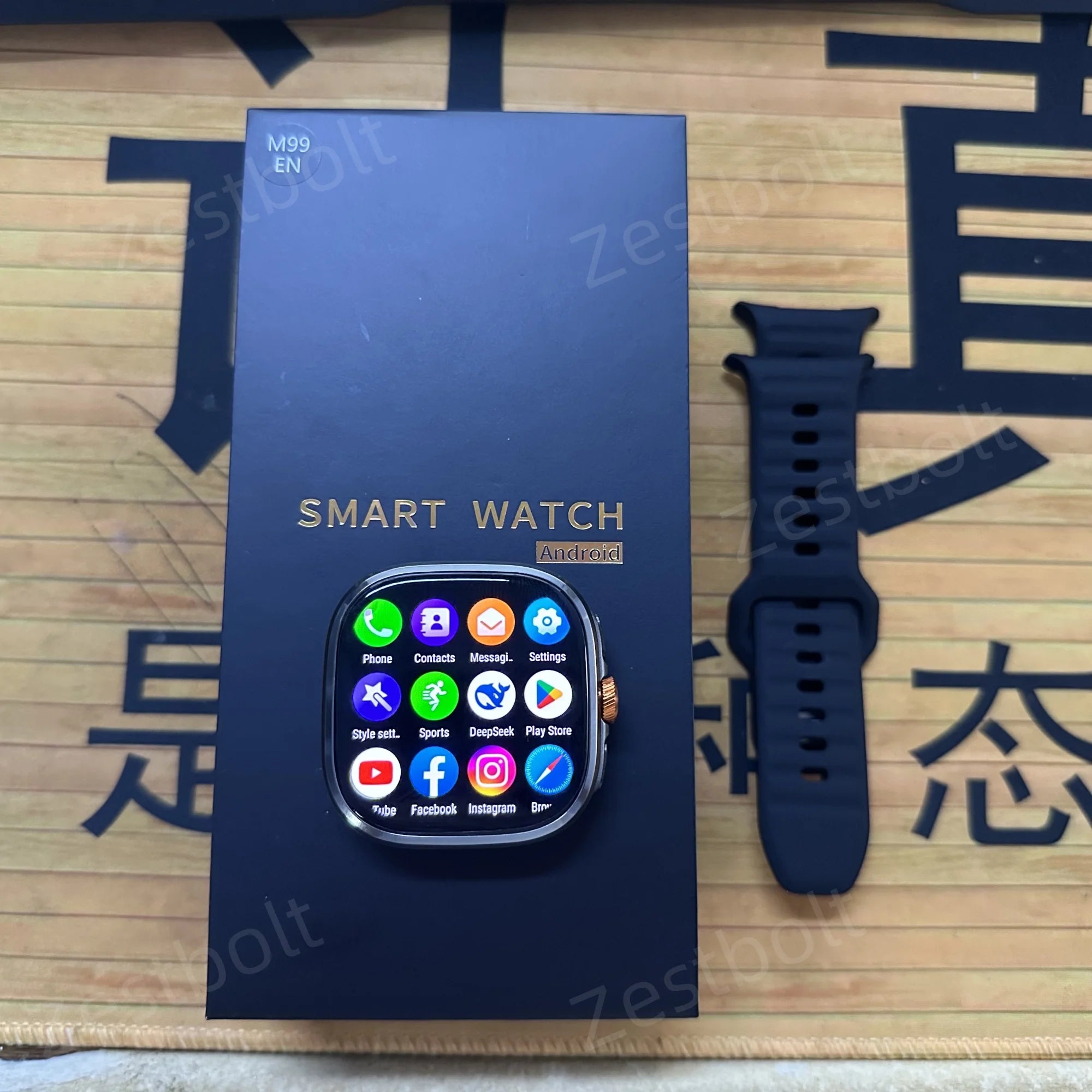 Reloj inteligente M99 Original con pantalla Amoled de 2,4 pulgadas, tarjeta Sim 4G/5G, GPS, WIFI 190 °   Reloj inteligente Android 10.0 con juego de cámara giratoria