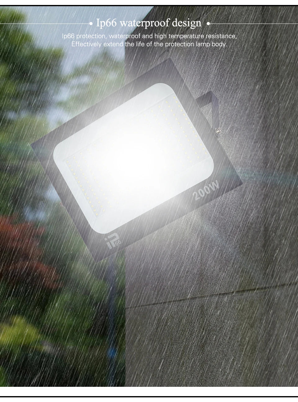 Foco LED Exterior 10W a 200W IP66 Resistente al Agua