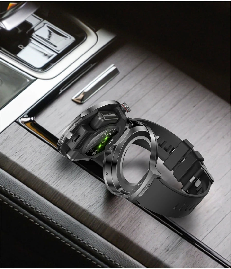 Smartwatch LIGE TWS 2 en 1 con auriculares Bluetooth y monitor cardíaco
