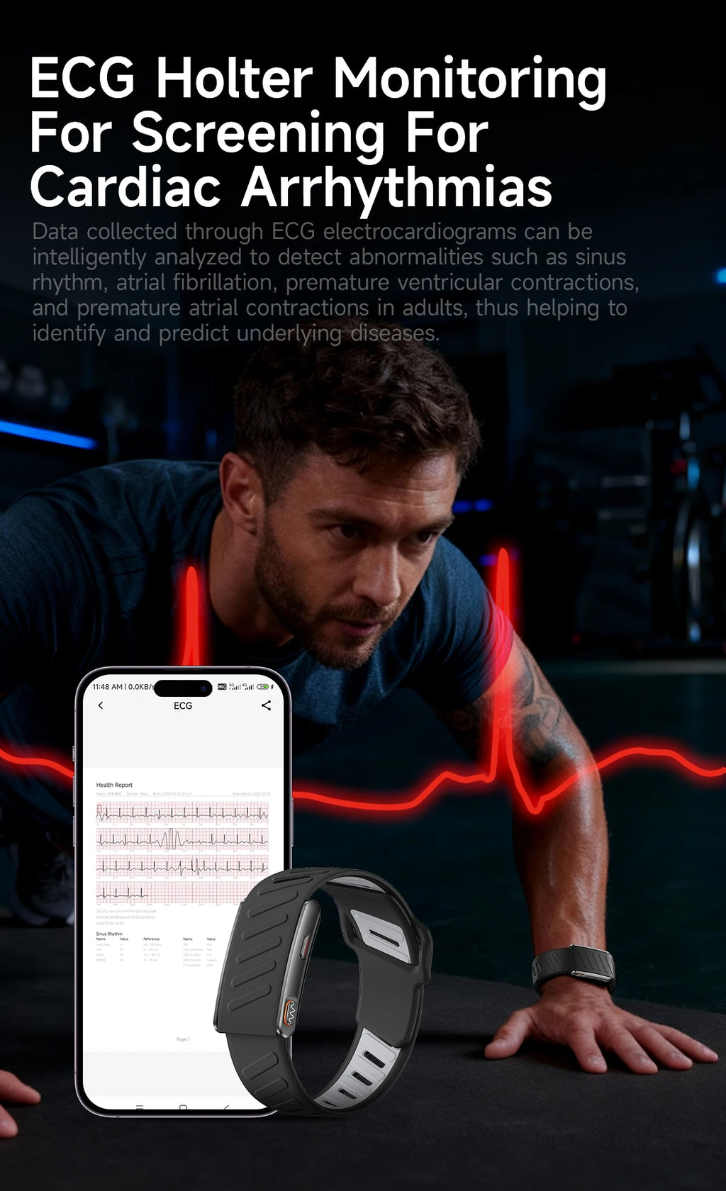 Pulsera Inteligente sin Pantalla 120 Modos