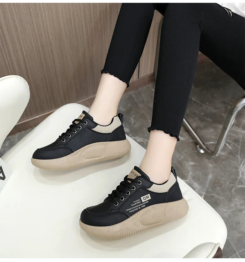 Zapatillas Mujer Suela Gruesa Plataforma Informales