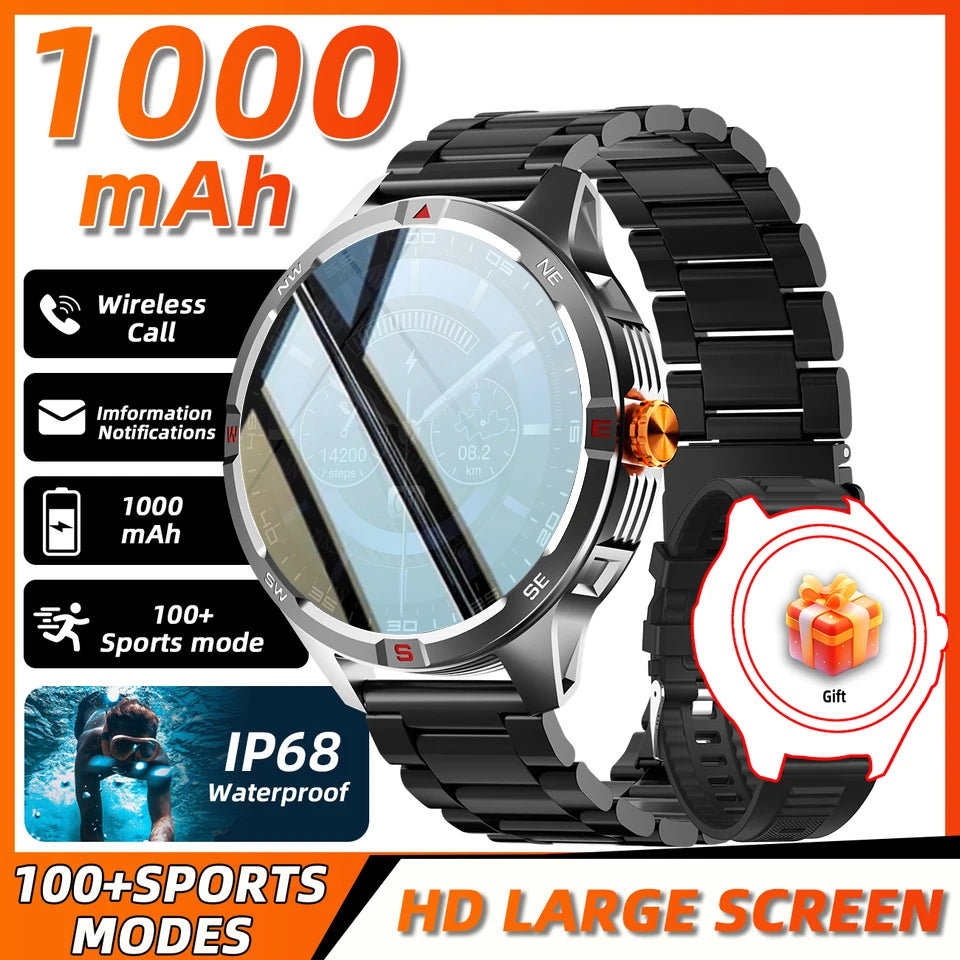 Reloj Inteligente GPS Brújula Bluetooth Deportivo