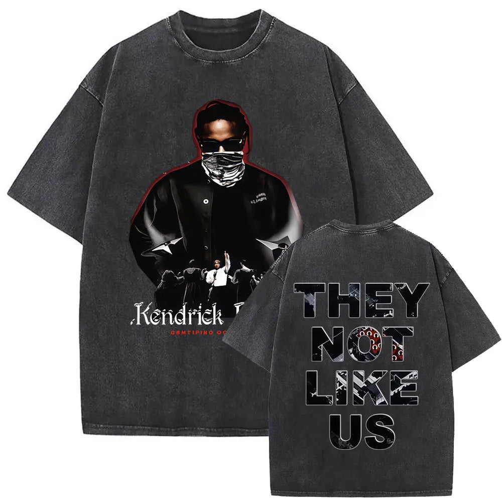 Camiseta Vintage Kendrick Lamar, Hip Hop Oversize, Unisex