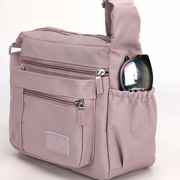 Bolso cruzado para mujer, bandolera ajustable, ligero y multifuncional, bolso de un solo hombro, adecuado para diferentes s