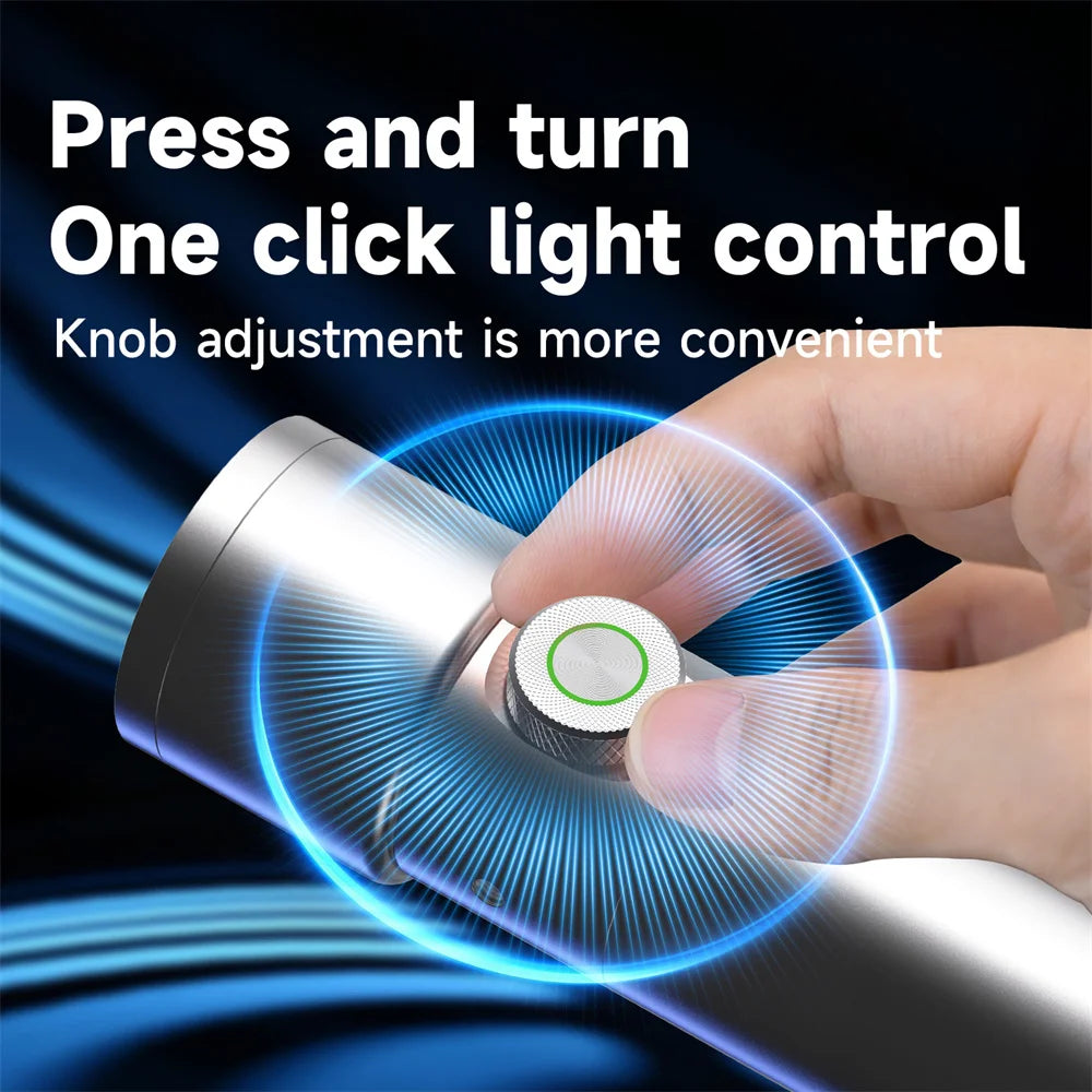 NUEVA Linterna de Fotografía RGB de 10W, Foco LED de 4 Colores con Luz de Relleno de Mano de 1/4 para Grabación de Video, Fotografía y Atardecer