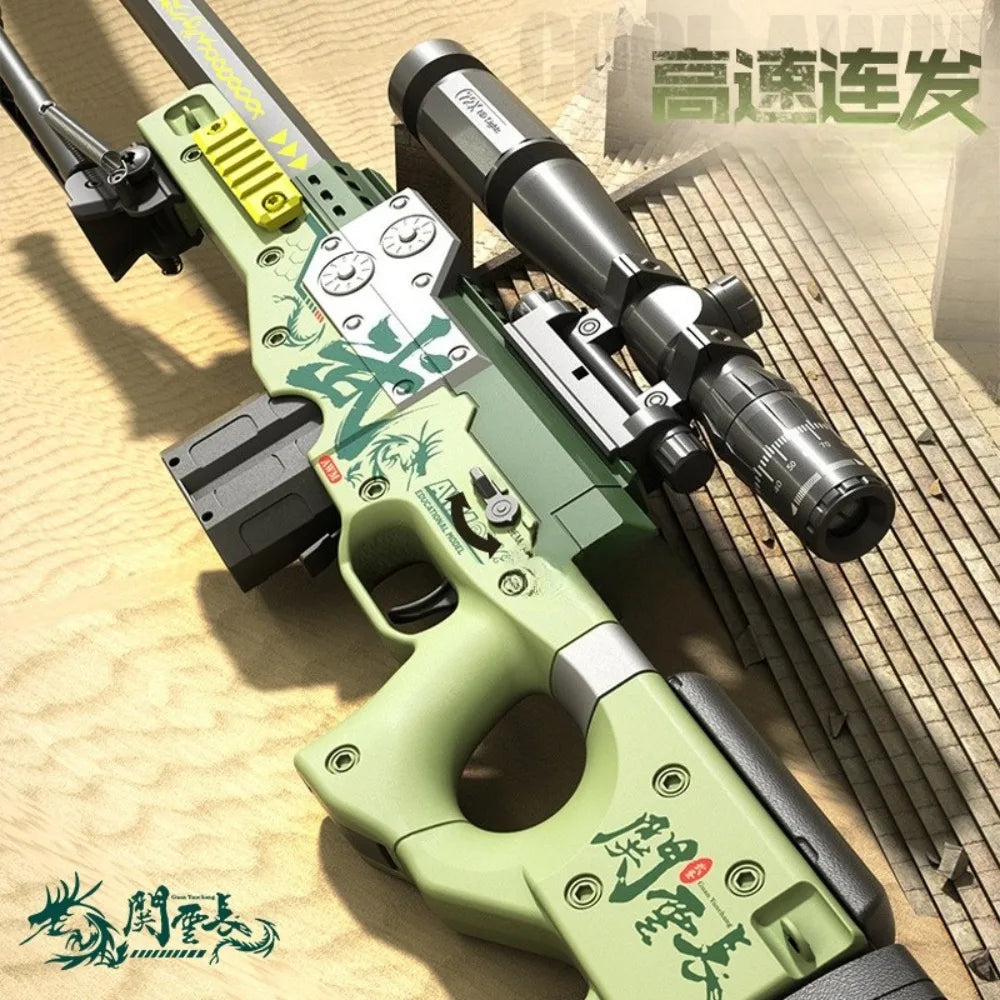 Pistola de Juguete M416 con 120 Balas, Disparo Continuo de Dardos de Espuma, Apta para Juegos de Tiro al Aire Libre, Regalos de Navidad