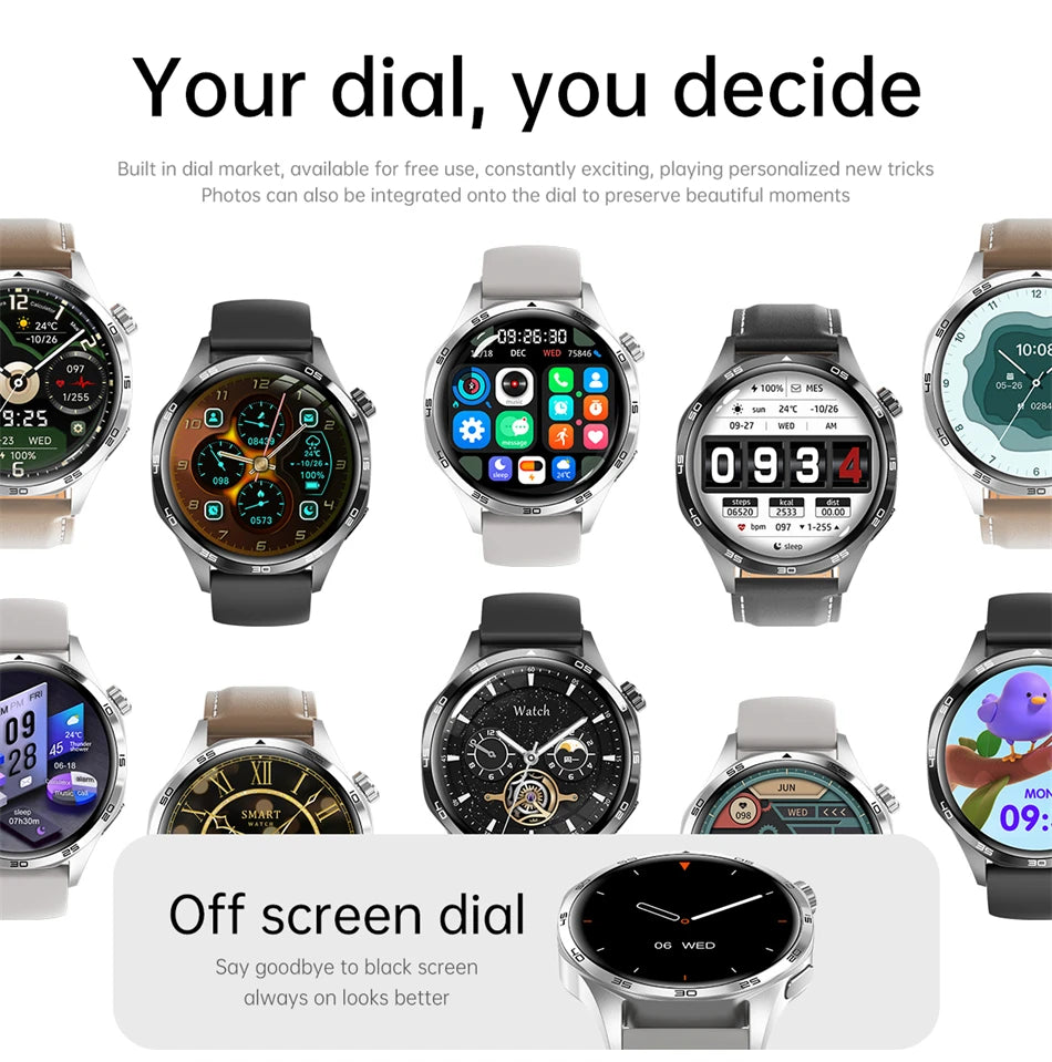 Reloj Inteligente 5 Pro con AMOLED, GPS, NFC, Brújula y Llamadas Bluetooth