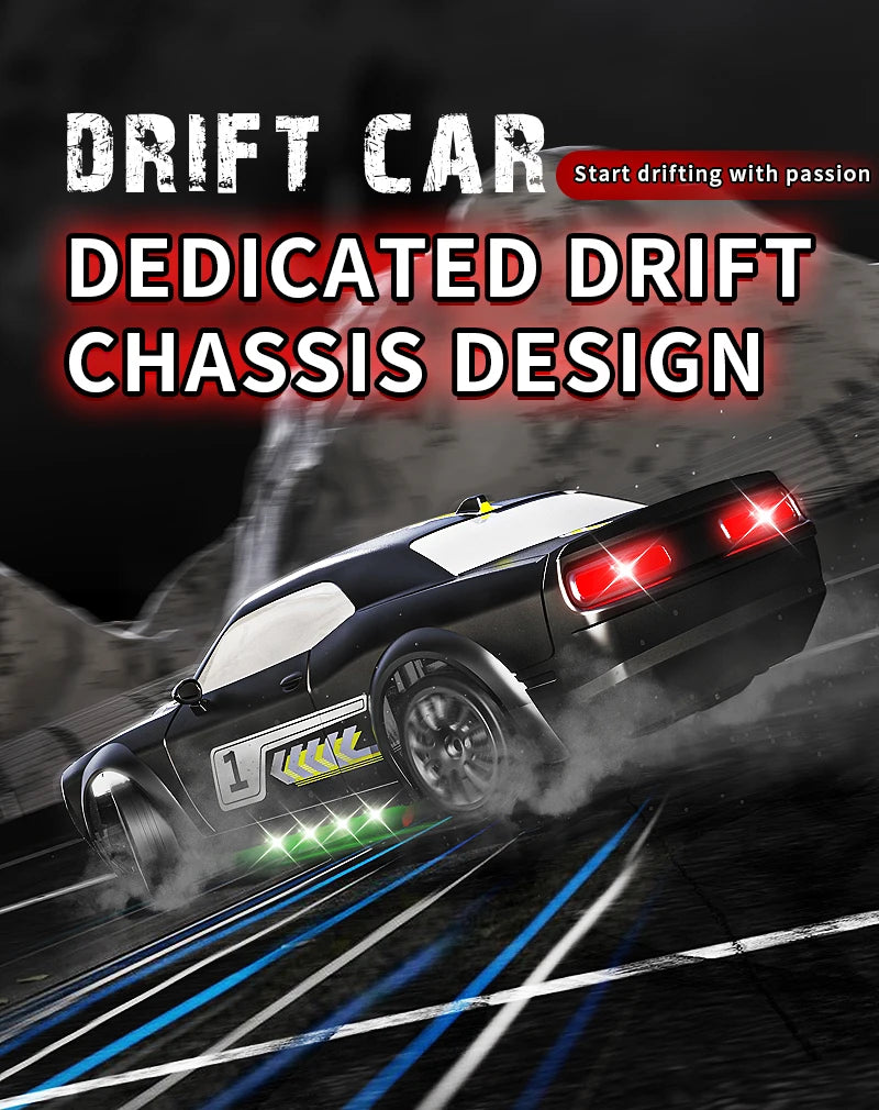 Coche RC KF27 1:20 Drift 4WD 2.4G con Luces LED