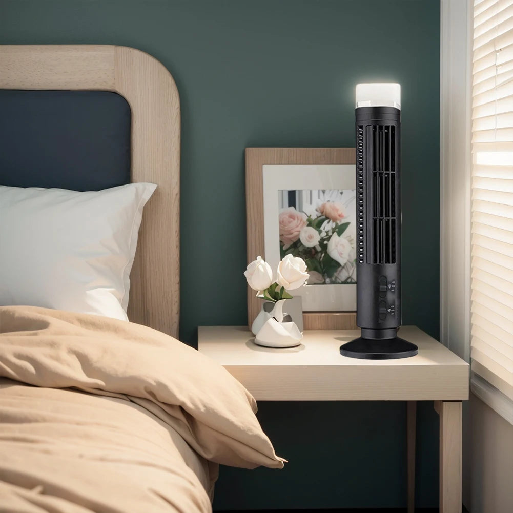 Mini Aire Acondicionado LED Vertical Sin Aspas