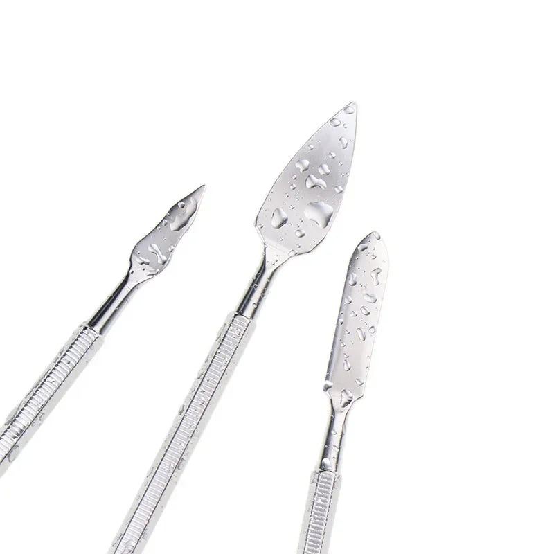 Kit de herramientas de reparación de teléfonos Universal, cuchillas de desmontaje, herramienta de apertura de palanca, Kit de palanca de desmontaje de Metal, espátula para teléfono, juego de herramientas de mano