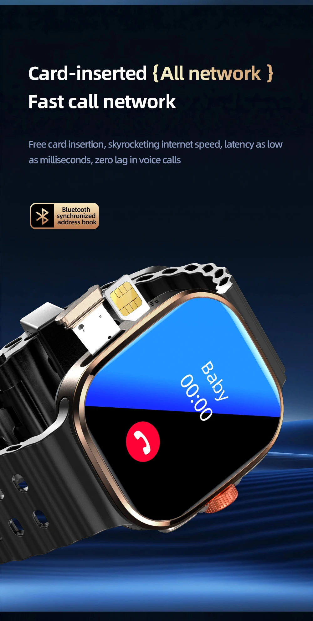 Reloj Inteligente M99 5G Android Cámara