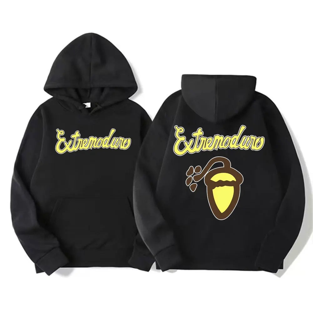 Buzo con Capucha Estampado Rock Punk - Estilo Urbano Oversized
