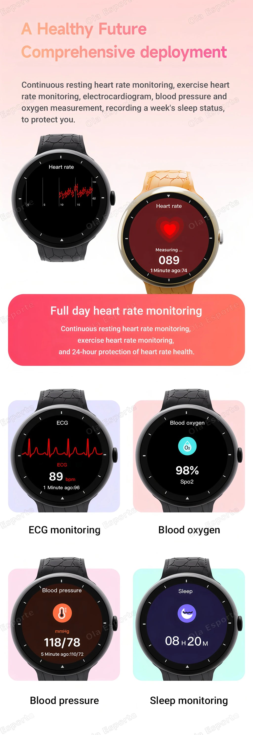 Reloj inteligente para hombre, pantalla AMOLED de 1,52 pulgadas, llamada BT, GPS, rastreador de actividad/deporte, Monitor de salud, reloj inteligente con carga inalámbrica