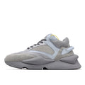 Zapatillas deportivas de plataforma para hombre, Mesh Nightclub Shoes, Retro Dad Sneakers de cuero genuino de alta calidad, Black Warrior