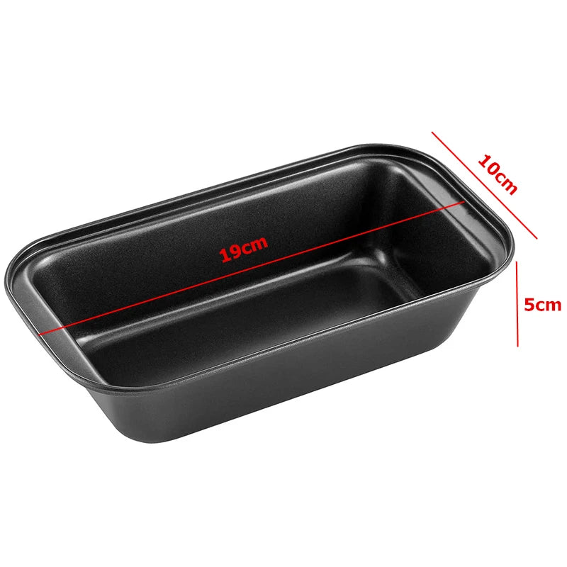 Sartén antiadherente rectangular para hornear pan