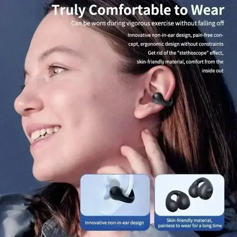 Original T75 conducción ósea auriculares inalámbricos Bluetooth 5,3 auriculares deportivos calidad de sonido HiFi auriculares TWS impermeables
