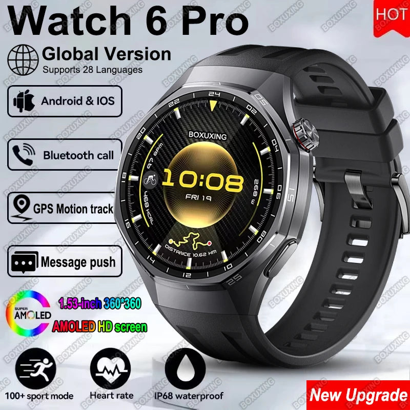 Reloj Inteligente Watch 6 Pro AMOLED GPS