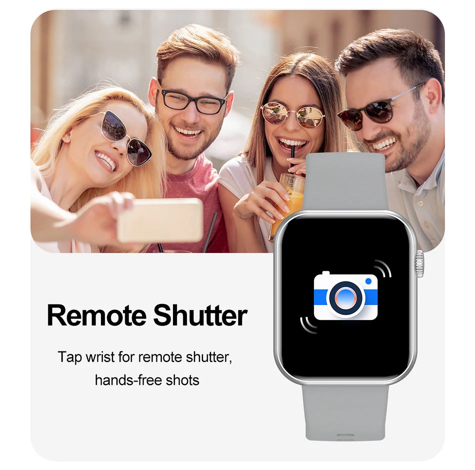 Reloj Inteligente con IA de Voz, IP68 y Llamadas Bluetooth