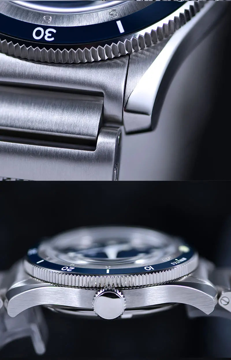 Reloj Mecánico Automático SEA KNIGHT Cristal Zafiro, Acero 316L, 200M