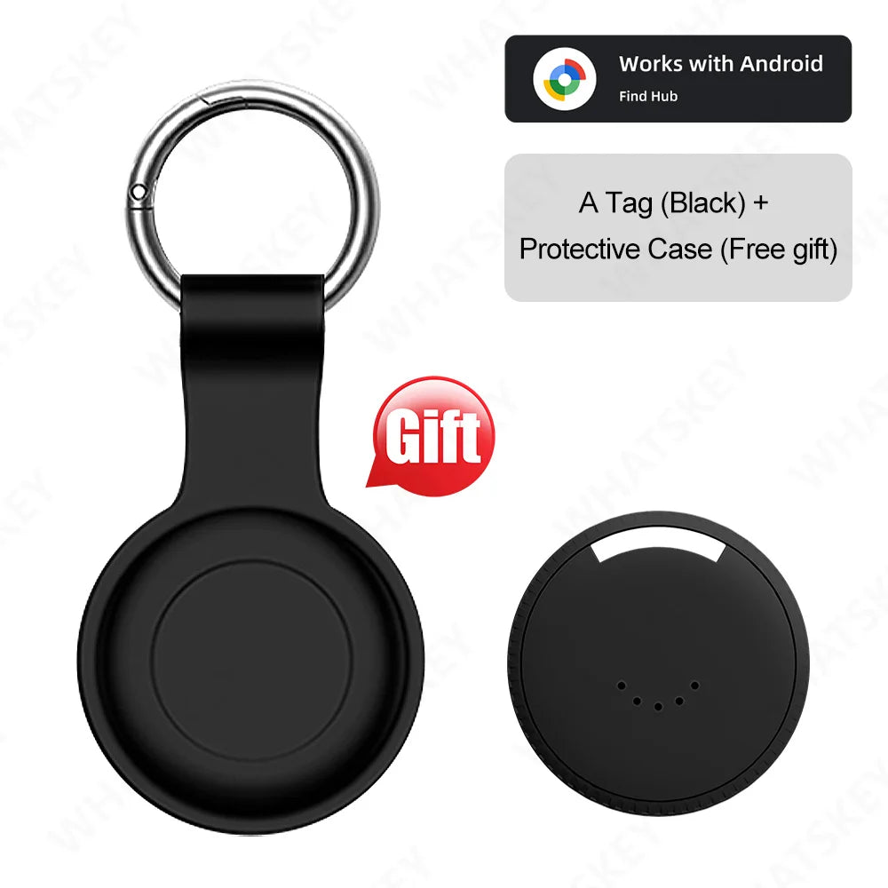 Etiqueta de seguimiento inteligente Android para Google's Find Hub, localizador antipérdida para coches Xiaomi, sonido de posicionamiento, etiquetas de bolsa de bicicleta de búsqueda rápida