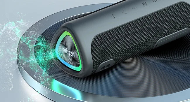 Ortizan Altavoz Bluetooth 24W AUX TF USB IPX7