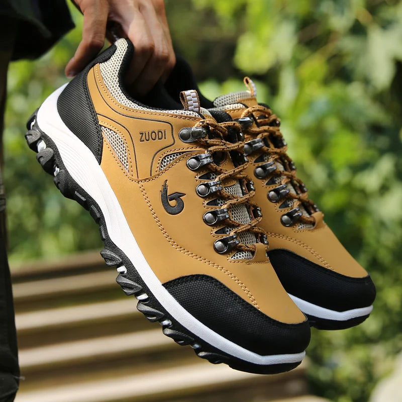 Zapatos de hombre, zapatos informales de cuero para hombre, zapatillas de deporte para primavera, Otoño e Invierno, tenis masculinos, zapatos ligeros para caminar