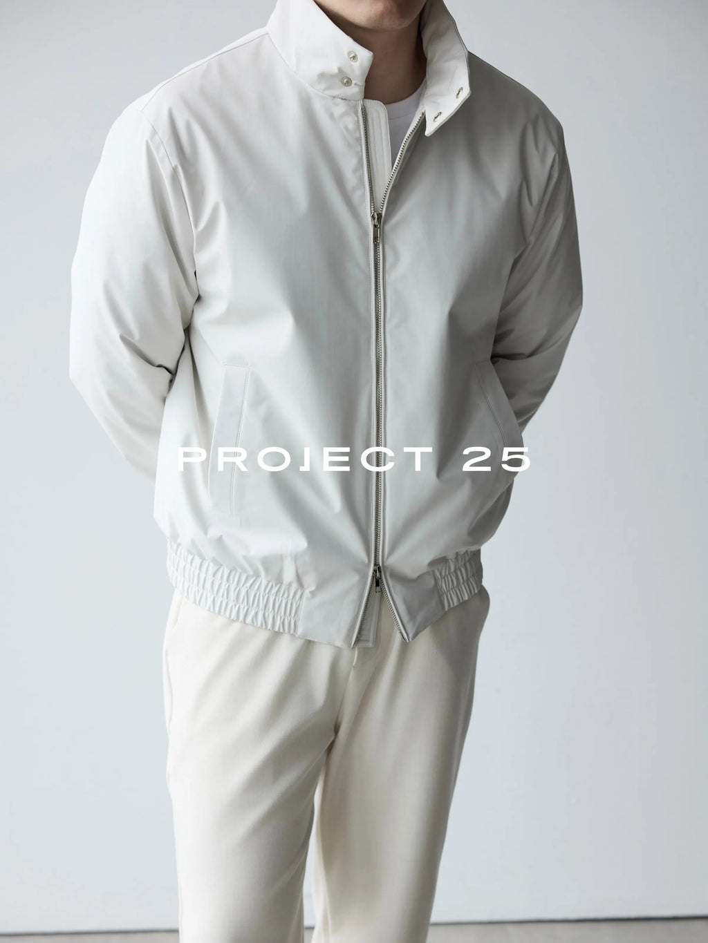 Chaqueta Acolchada con Cuello Alto para Hombre | Cortavientos Impermeable