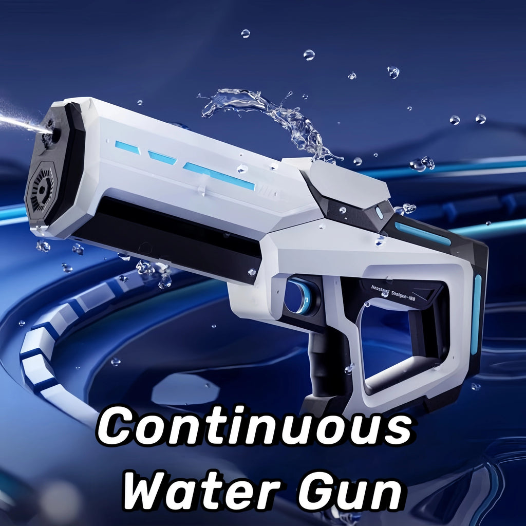 Pistolas de agua eléctricas para adultos, potente chorro de agua, succión automática, pistolas de agua, juguete de playa para verano, regalo para niños