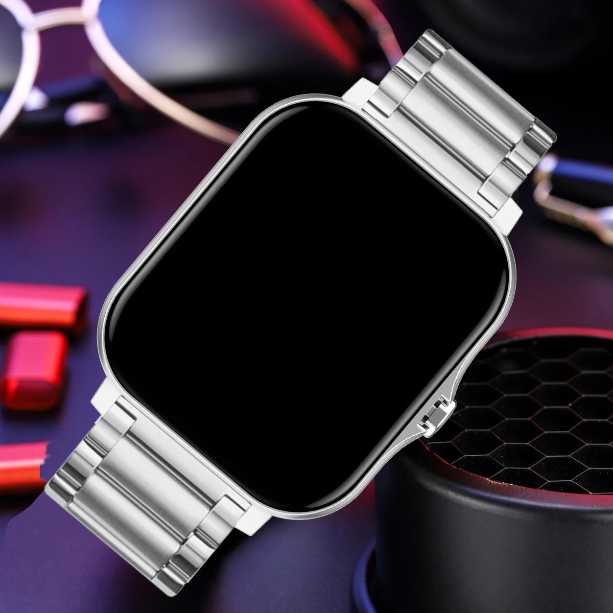 Nuevo SmartWatch hombres mujeres 2,02 Amoled BT llamada GPS Tracker NFC deporte impermeable ritmo cardíaco reloj inteligente rastreador de Fitness