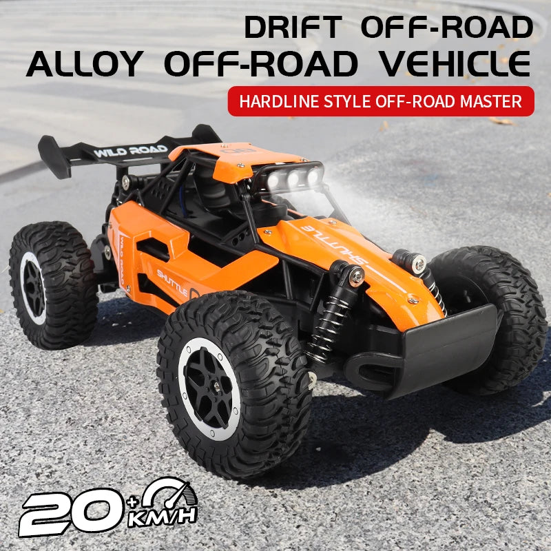 Coche RC ZWN 1:16/1:20 Todoterreno con Luz LED y Control Remoto 2.4G