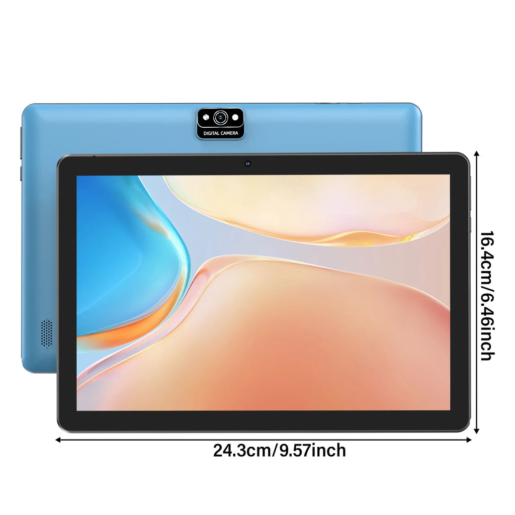 Tablet BAKEN Android 15 de 10 pulgadas, 12GB RAM, 64GB, Wi-Fi 6, Google Play